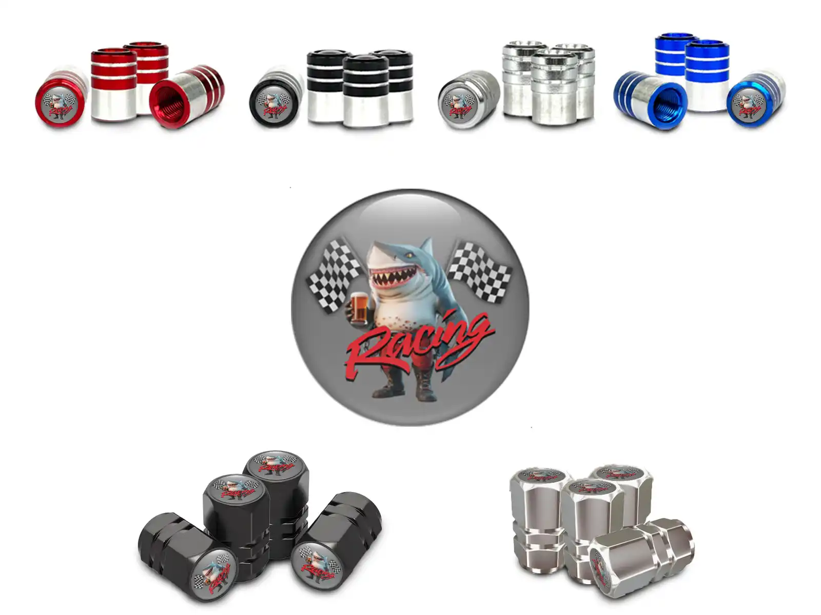 Valve Caps for Cars Prime Quality Alloy Build